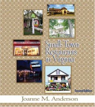 Paperback Small-Town Restaurants in Virginia Book