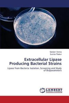 Paperback Extracellular Lipase Producing Bacterial Strains Book