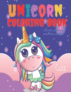 Paperback Unicron coloring book: unicorn coloring book for kids ages 4-8 beautiful (US Edition) Book