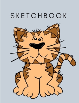 Paperback Sketchbook: Blank For Drawing And Sketching With A Large Journal Cute Cartoon Forest Animals!: (Diary, Notebook), Sketchbook for G Book