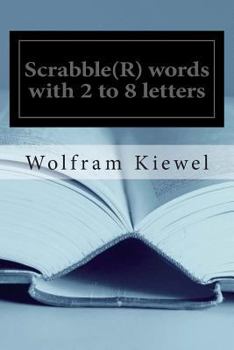 Paperback Scrabble(r) Words with 2 to 8 Letters Book