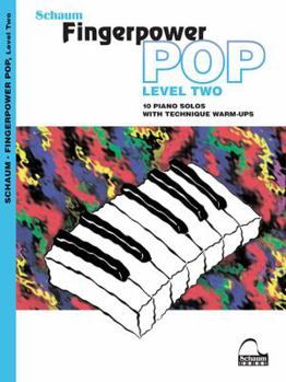 Paperback Fingerpower Pop - Level 2: 10 Piano Solos with Technique Warm-Ups Book