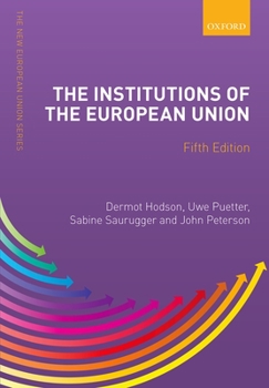 Paperback Institutions of the European Union Book