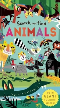 Hardcover Search and Find: Animals Book