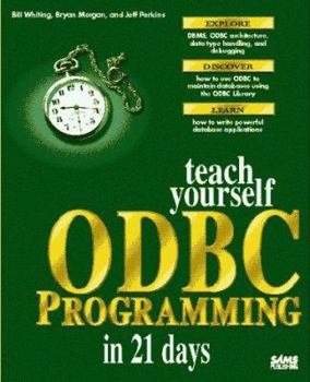 Paperback Teach Yourself ODBC in 21 Days Book