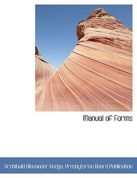 Paperback Manual of Forms Book