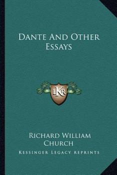 Paperback Dante And Other Essays Book