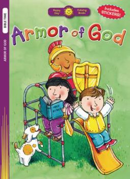Paperback Armor of God (Happy Day® Coloring Books: Bible Time) Book