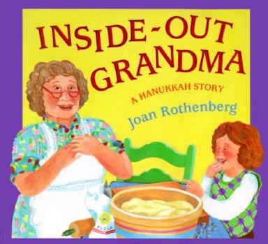 Hardcover Inside-Out Grandma: A Hanukkah Story Book