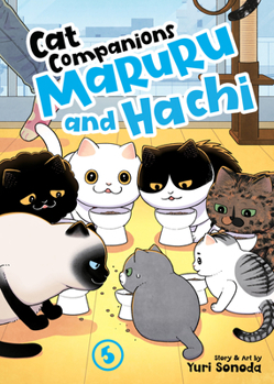 Paperback Cat Companions Maruru and Hachi Vol. 5 Book