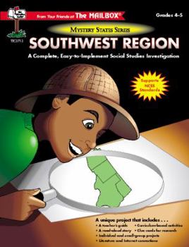 Paperback Mystery States Series, Southwest Region, Grades 4-5 Book