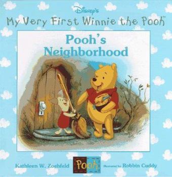 Hardcover Pooh's Neighborhood Book