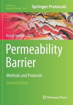 Paperback Permeability Barrier: Methods and Protocols Book