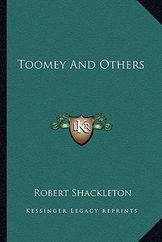 Paperback Toomey And Others Book