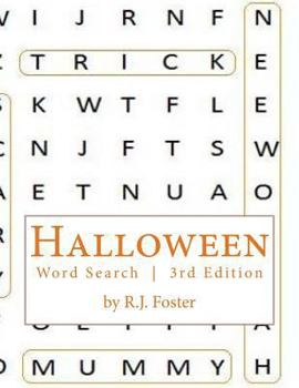 Paperback Halloween: Word Search (3rd Edition) Book