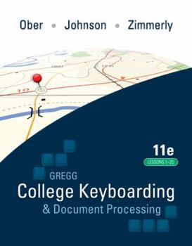 Spiral-bound College Keyboarding & Document Processing Book