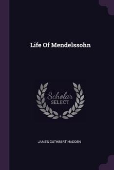 Paperback Life Of Mendelssohn Book