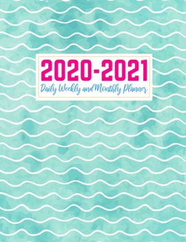 2020-2021 Daily Weekly and Monthly Planner: Pretty Two Year Jan 1, 2020 - Dec 31, 2021 Calendar Organizer and Appointment Schedule Agenda Journal for ... - 24 Months Planner - Creative AG 0035