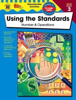 Paperback Using the Standards - Number & Operations, Grade 3 Book
