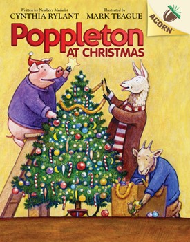 Hardcover Poppleton at Christmas: An Acorn Book (Poppleton #5) Book