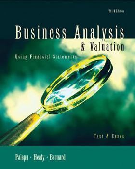 Hardcover Business Analysis and Valuation: Using Financial Statements, Text and Cases Book