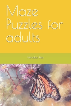 Paperback Maze Puzzles for adults Book