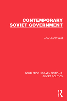 Hardcover Contemporary Soviet Government Book