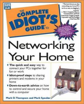 Paperback Complete Idiot's Guide to Networking Your Home Book