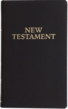 Leather Bound RSV Pocket New Testament (Black) Book