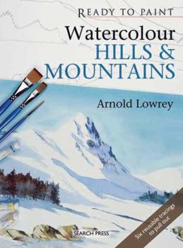 Paperback Watercolour Hills & Mountains Book