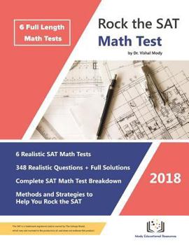 Paperback Rock The SAT Math Test Book