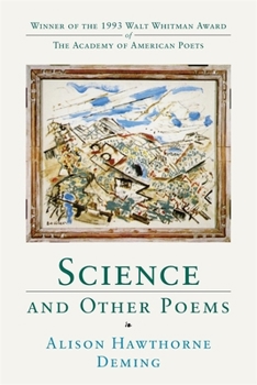 Science and Other Poems - Book  of the Walt Whitman Award of the Academy of American Poets