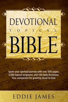 Paperback Eddie James Topical Bible: Deep Waters 100- Days Devotional Book