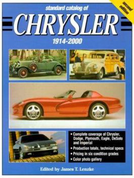 Paperback Standard Catalog of Chrysler 1914-2000 Book