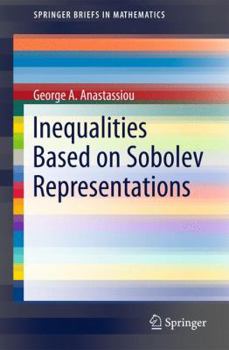 Paperback Inequalities Based on Sobolev Representations Book