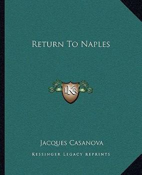 Paperback Return To Naples Book