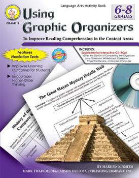 Paperback Using Graphic Organizers, Grades 6 - 8 Book