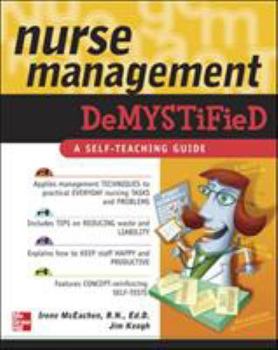 Paperback Nurse Management Demystified Book