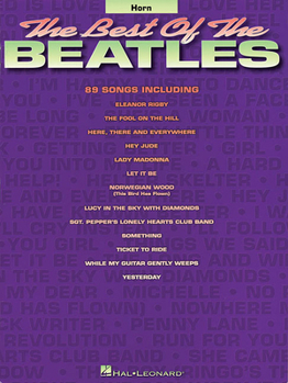 Paperback Best of the Beatles for French Horn Book