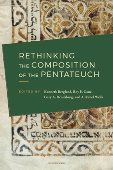 Paperback Rethinking the Composition of the Pentateuch Book