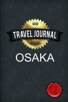 Paperback Travel Journal Osaka Book