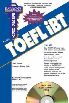 Paperback Pass Key to the TOEFL IBT with Audio CDs [With 2 CDs] Book