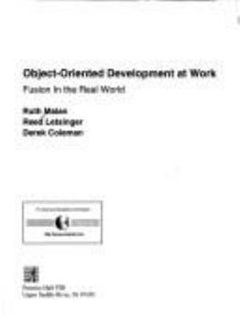 Hardcover Object-Oriented Development at Work Book