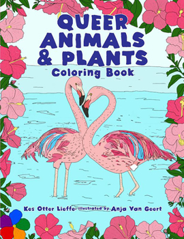 Paperback Queer Animals & Plants Coloring Book