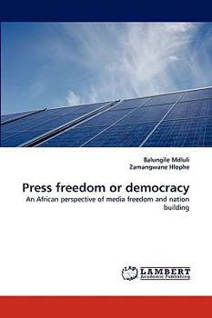 Paperback Press Freedom or Democracy Book