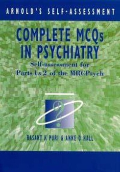 Paperback Complete McQ's in Psychiatry: Self-Assessment for Parts 1 & 2 of the Mrcpsych Book