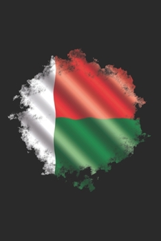 Paperback Madagascar Notebook: Madagascar Notebook - college book - diary - journal - booklet - memo - composition book - 120 sheets - Dot Grid paper Book