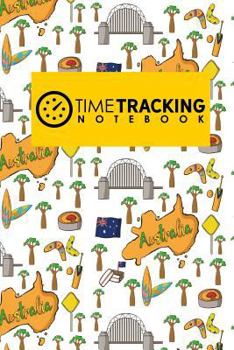 Paperback Time Tracking Notebook Book