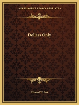 Paperback Dollars Only Book