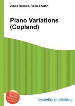Paperback Piano Variations (Copland) Book